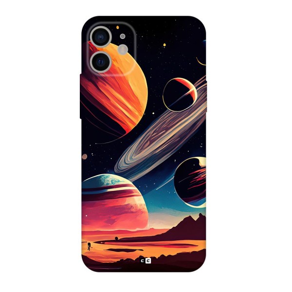 Space Planets Back Case for iPhone 11