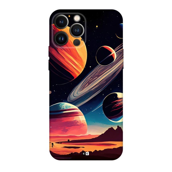 Space Planets Back Case for iPhone 13 Pro Max