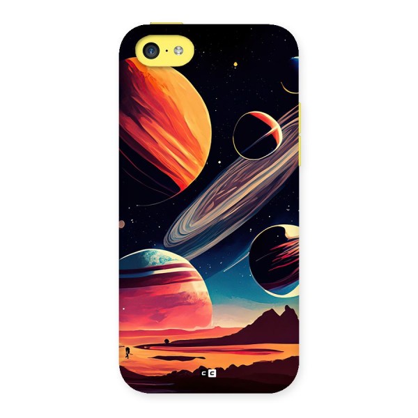 Space Planets Back Case for iPhone 5C