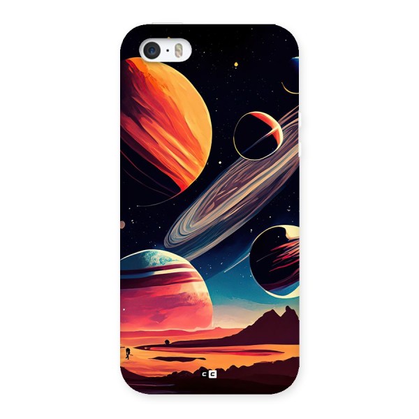 Space Planets Back Case for iPhone SE 2016