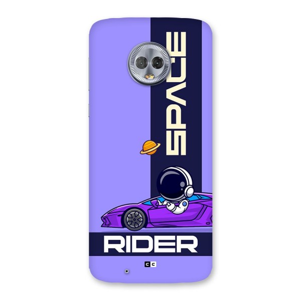 Space RIder Back Case for Moto G6