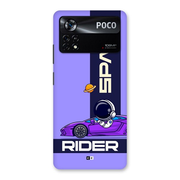 Space RIder Back Case for Poco X4 Pro 5G