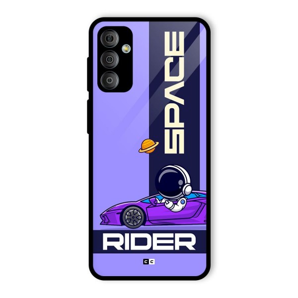 Space RIder Glass Back Case for Galaxy F23