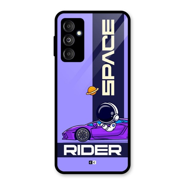 Space RIder Glass Back Case for Galaxy M14 5G