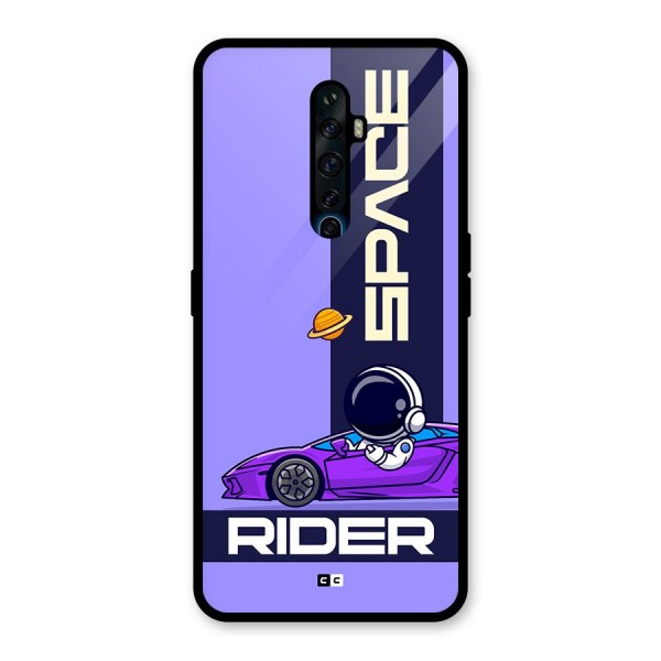 Space RIder Glass Back Case for Oppo Reno2 F
