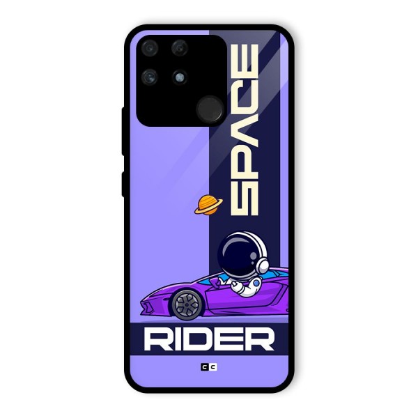 Space RIder Glass Back Case for Realme Narzo 50A