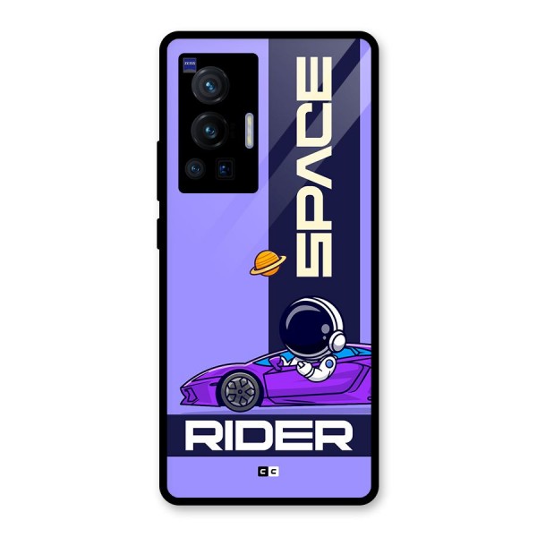 Space RIder Glass Back Case for Vivo X70 Pro
