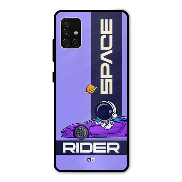 Space RIder Metal Back Case for Galaxy A51