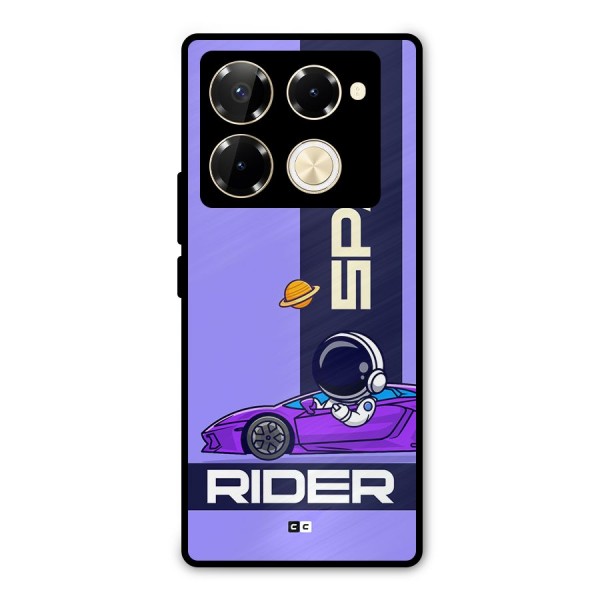 Space RIder Metal Back Case for Infinix Note 40 Pro