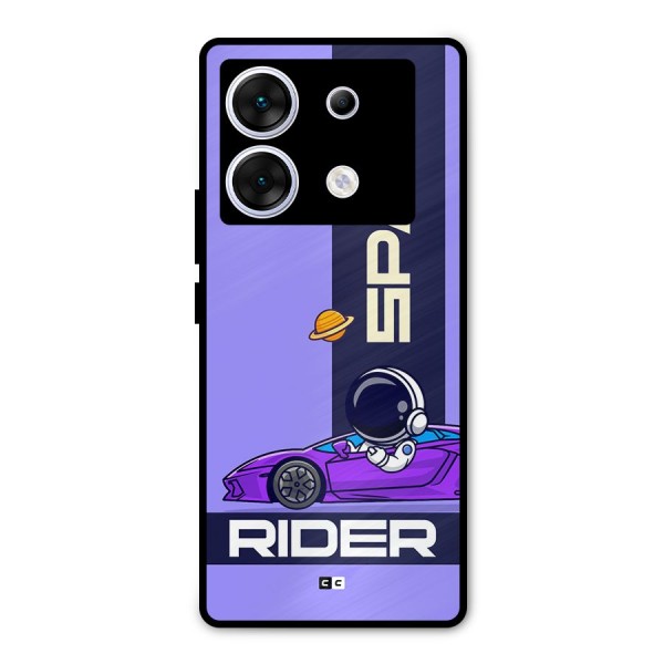 Space RIder Metal Back Case for Infinix Zero 30 5G