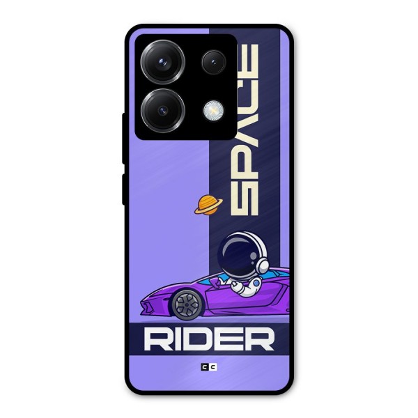 Space RIder Metal Back Case for Poco X6