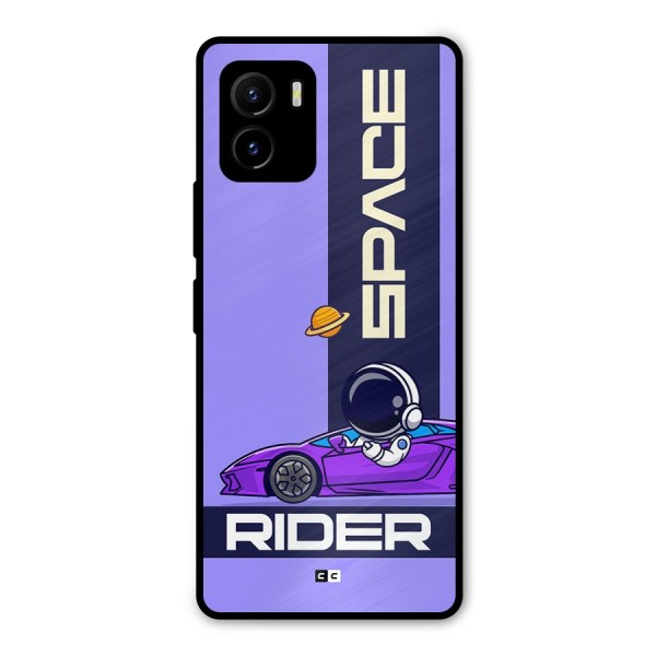 Space RIder Metal Back Case for Vivo Y15s