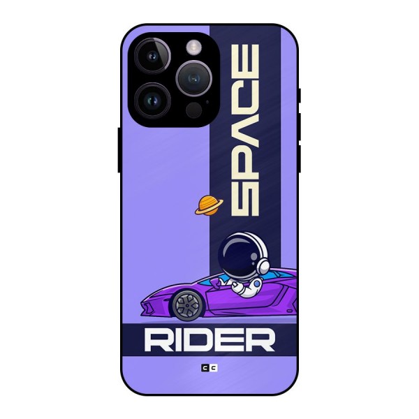 Space RIder Metal Back Case for iPhone 14 Pro Max