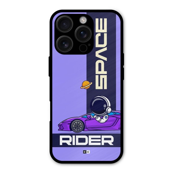 Space RIder Metal Back Case for iPhone 16 Pro