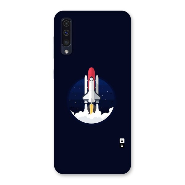 Space Rocket Minimal Back Case for Galaxy A50