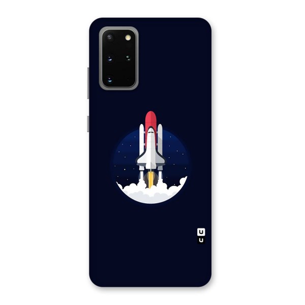 Space Rocket Minimal Back Case for Galaxy S20 Plus