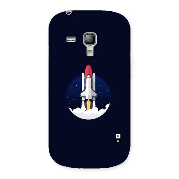 Space Rocket Minimal Back Case for Galaxy S3 Mini
