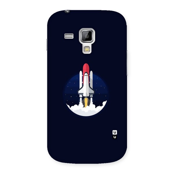 Space Rocket Minimal Back Case for Galaxy S Duos