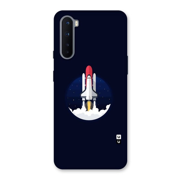 Space Rocket Minimal Back Case for OnePlus Nord