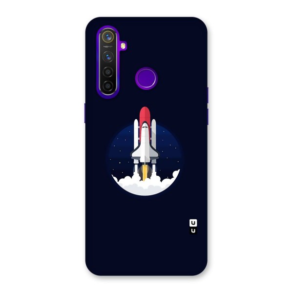 Space Rocket Minimal Back Case for Realme 5 Pro