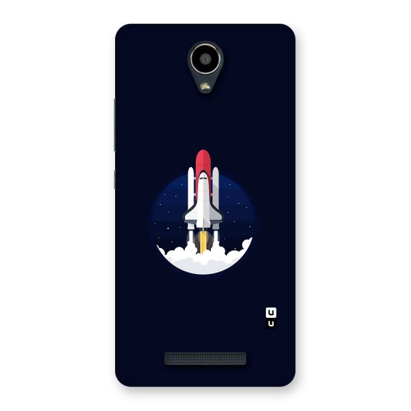 Space Rocket Minimal Back Case for Redmi Note 2