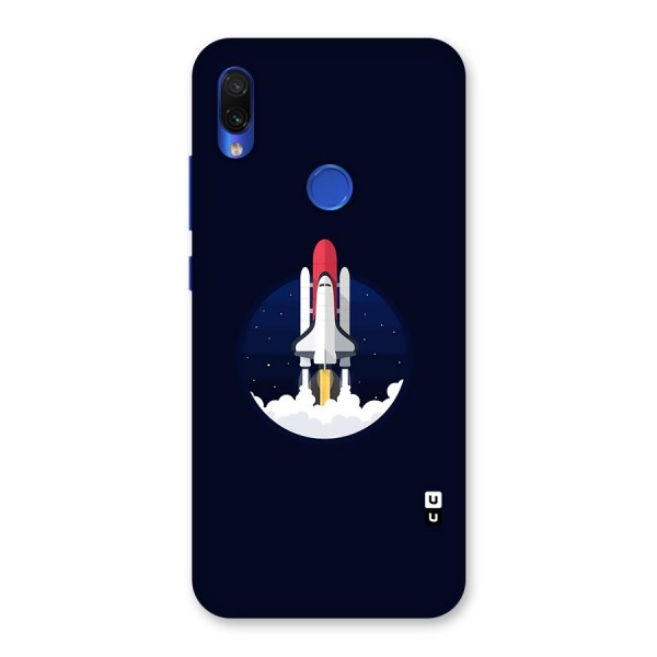 Space Rocket Minimal Back Case for Redmi Note 7S