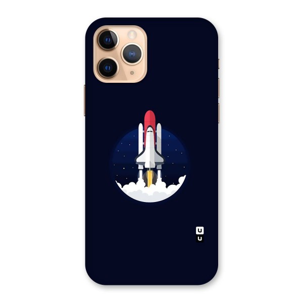 Space Rocket Minimal Back Case for iPhone 11 Pro