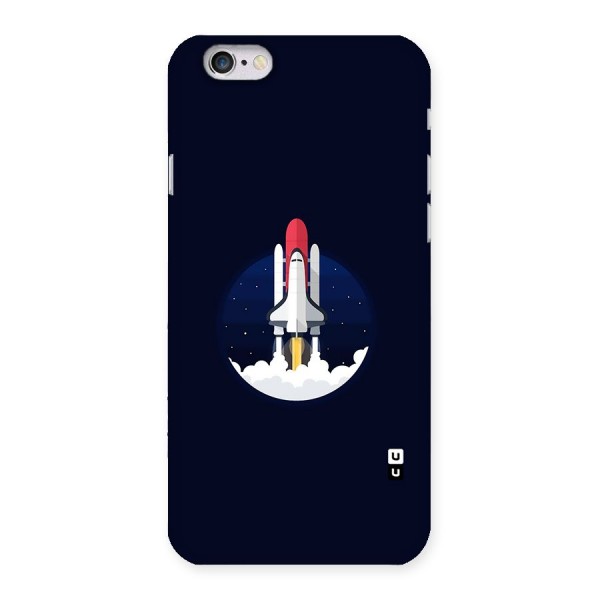 Space Rocket Minimal Back Case for iPhone 6 6S