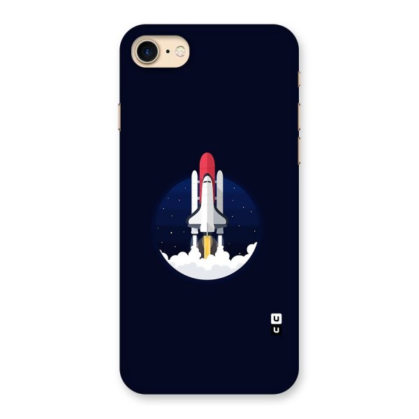 Space Rocket Minimal Back Case for iPhone 7
