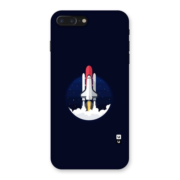 Space Rocket Minimal Back Case for iPhone 7 Plus