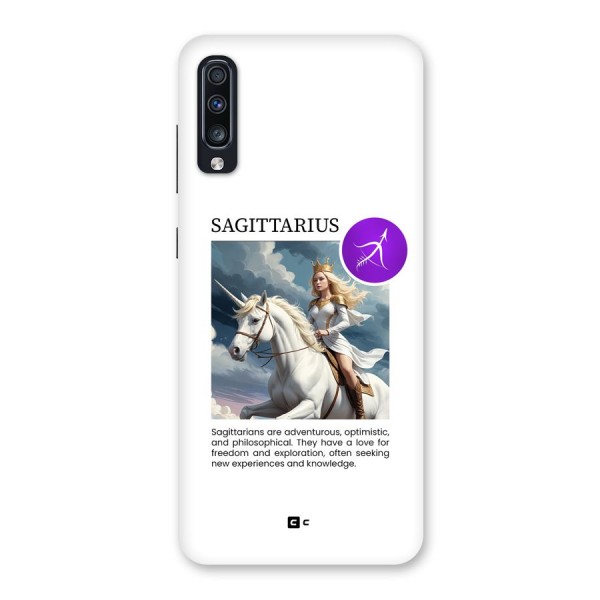 Sparkling Sagittarius Back Case for Galaxy A70