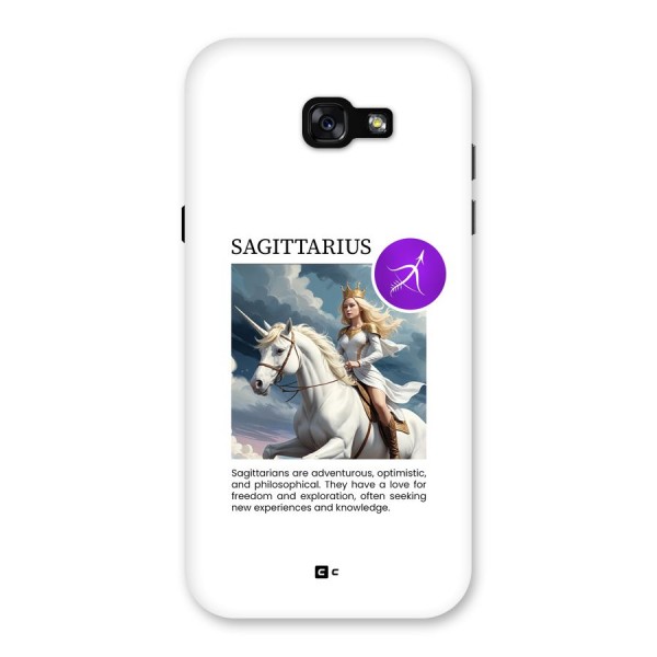 Sparkling Sagittarius Back Case for Galaxy A7 (2017)