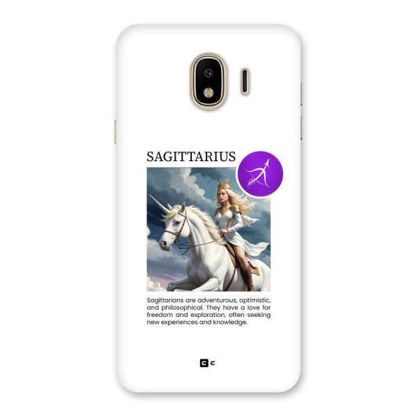 Sparkling Sagittarius Back Case for Galaxy J4