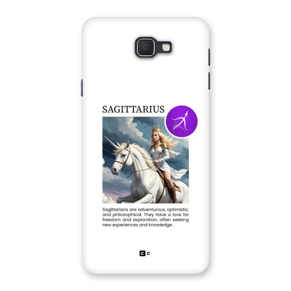 Sparkling Sagittarius Back Case for Galaxy On7 2016