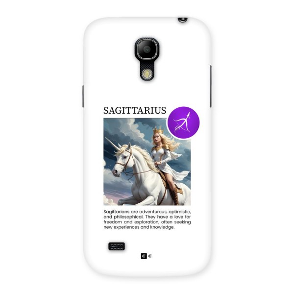 Sparkling Sagittarius Back Case for Galaxy S4 Mini