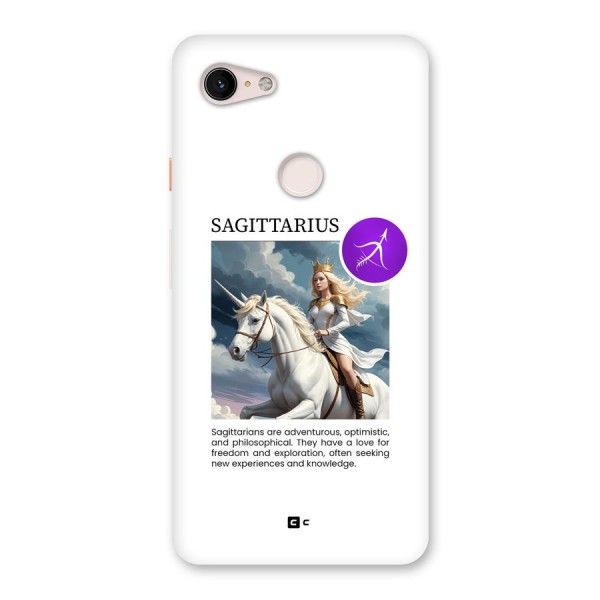 Sparkling Sagittarius Back Case for Google Pixel 3 XL