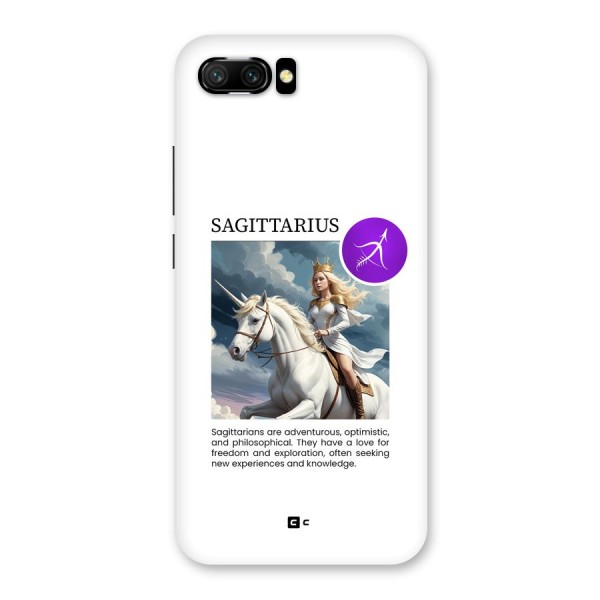 Sparkling Sagittarius Back Case for Honor 10