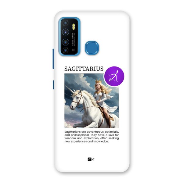 Sparkling Sagittarius Back Case for Infinix Hot 9