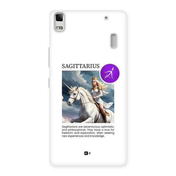 Sparkling Sagittarius Back Case for Lenovo K3 Note