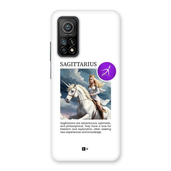 Sparkling Sagittarius Back Case for Mi 10T 5G