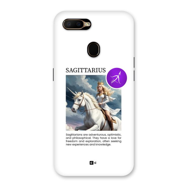 Sparkling Sagittarius Back Case for Oppo A5s