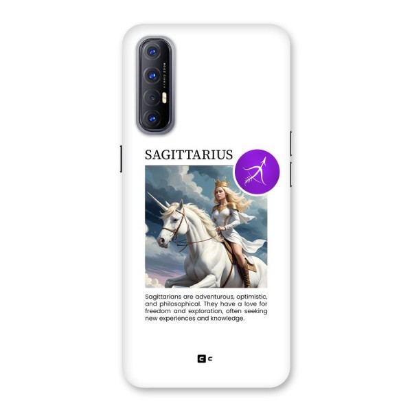 Sparkling Sagittarius Back Case for Oppo Reno3 Pro