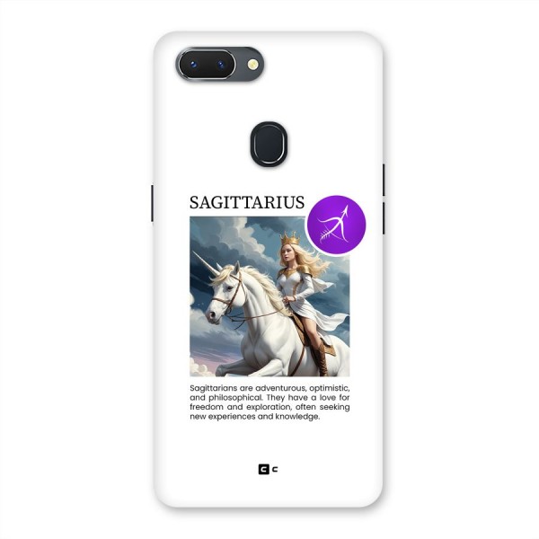 Sparkling Sagittarius Back Case for Realme 2