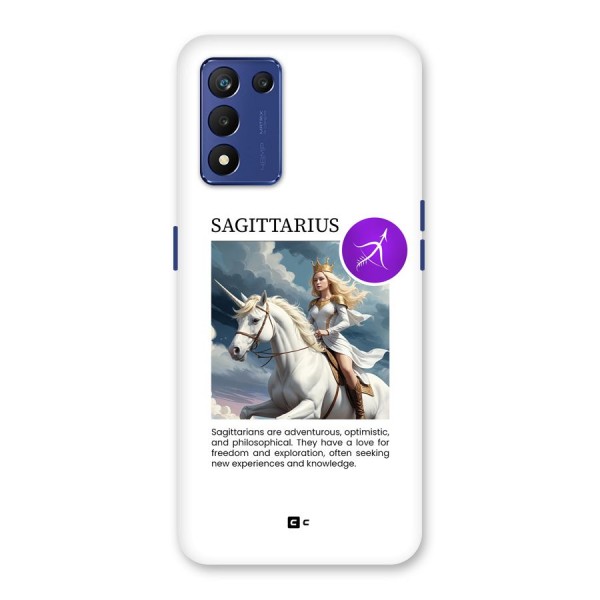 Sparkling Sagittarius Back Case for Realme 9 5G Speed