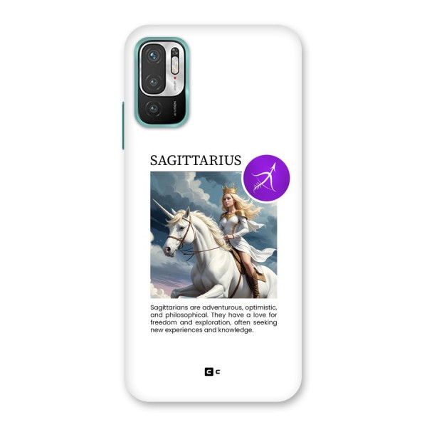 Sparkling Sagittarius Back Case for Redmi Note 10T 5G