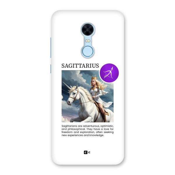 Sparkling Sagittarius Back Case for Redmi Note 5