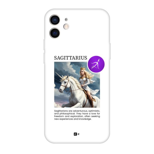 Sparkling Sagittarius Back Case for iPhone 12