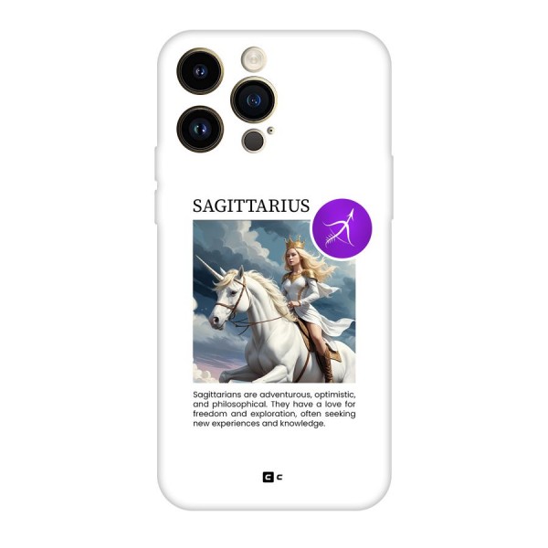 Sparkling Sagittarius Back Case for iPhone 14 Pro Max