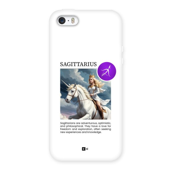 Sparkling Sagittarius Back Case for iPhone SE 2016