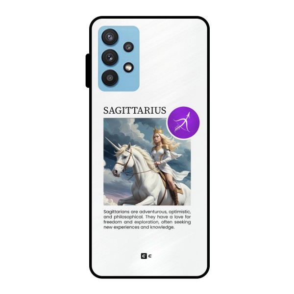 Sparkling Sagittarius Metal Back Case for Galaxy M32 5G